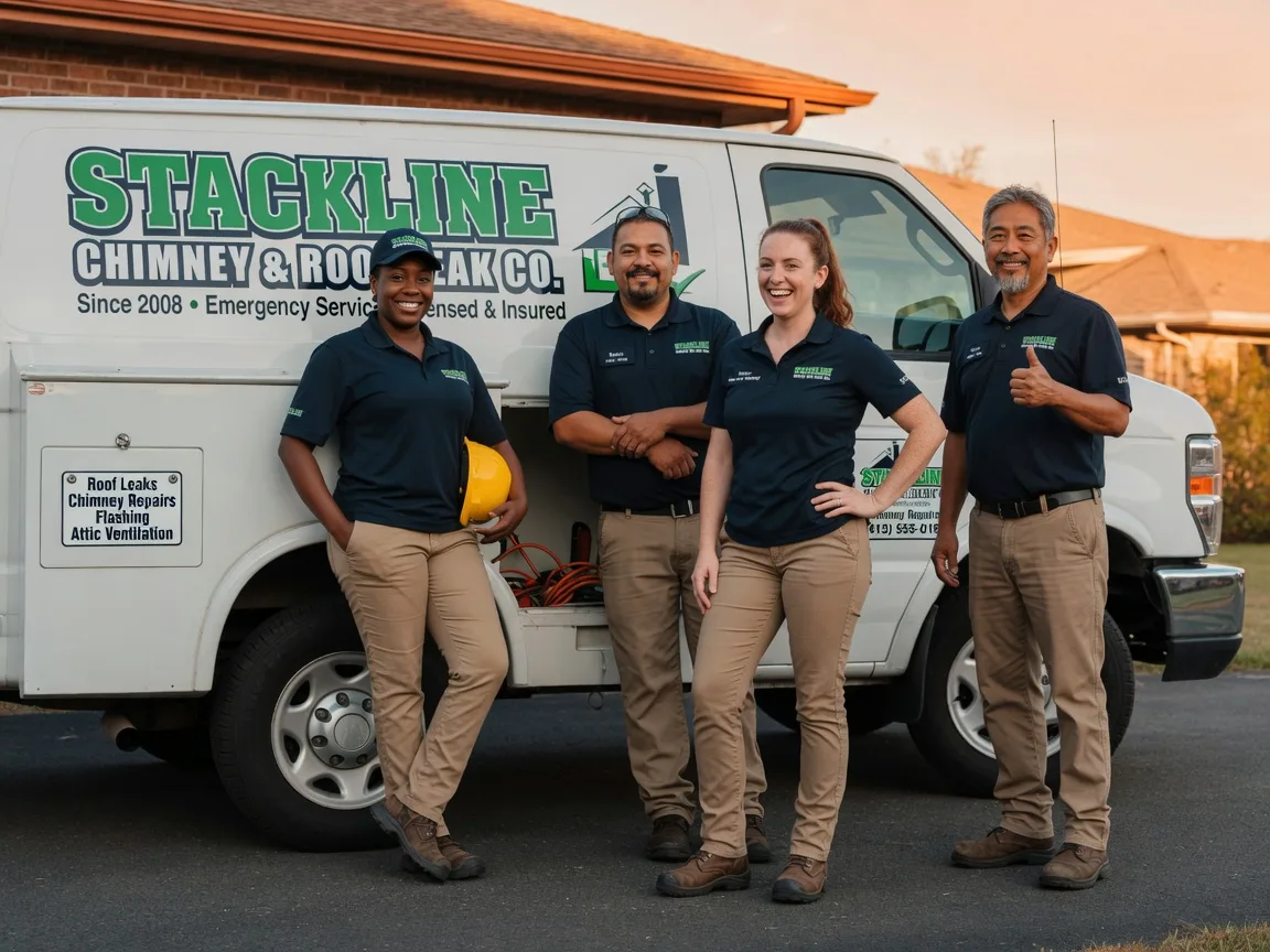 Chimney flashing repair company in Bath, NC